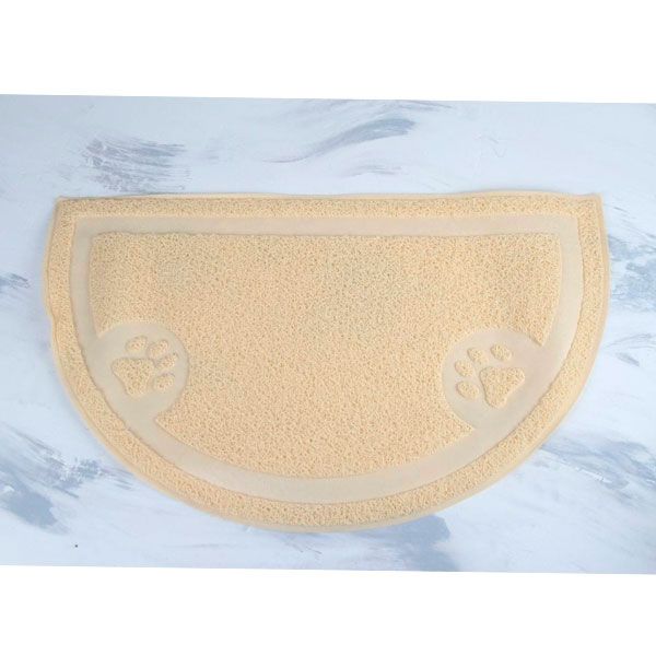 Килимок часточка з лапками 3660см Бежевий