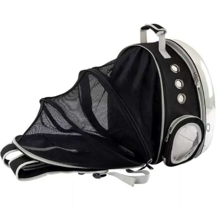 Рюкзак розкладний 33х40х20 см чорне скло зелений 