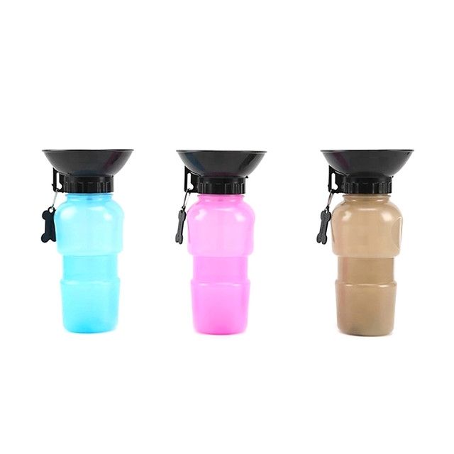 Поїлка PET BOTTLE для собак з тарілкою 500 мл 