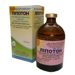 Липотон  лікування ендометритів і маститів 100 мл