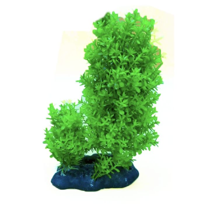 Рослини штучні для акваріума кущ 16 см 10х6х16  2408-036 