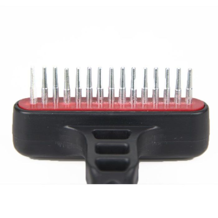 Гребінь для вовни пластиковий  504 однорядний 355017 