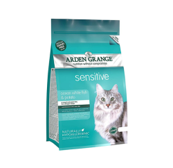 Сухий корм Arden Grange Sensitive Ocean Fish  Potato для котів, з океанічною рибою та картоплею, 2 кг