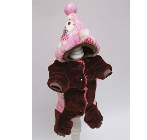 Любаша комбінезон для собак дівчаток махра M