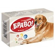 Браво-вітаміни для собак великих порід