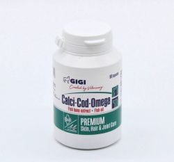 Calci - Cod Omega (кальцій код омега), Gigi-кальцій, фосфор, вітамін 90 табл