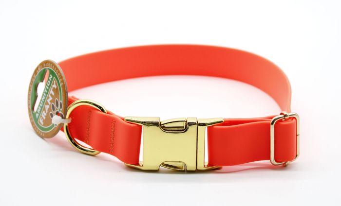 Нашийник Franty Сяйво біотан 25 мм  30-51 см. Помаранчевий