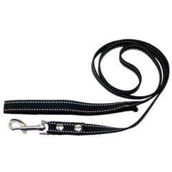 Повідець капроновий 20мм чорний Довжина 2 м