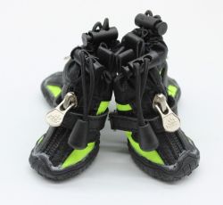 Взуття для собак плащівка трикотаж салатова 1096 3 (5,34,2 см)