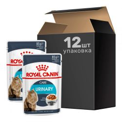 9 + 3 шт Royal Canin fhn wet urinary care консерви для кішок 85г 11477 акція 
