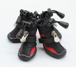 Взуття для собак плащівка трикотаж червона 1096 1 (43,5 см)