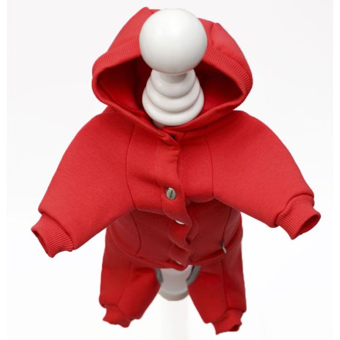 Джулія комбінезон для собак дівчаток з трикотажу на флісі S1