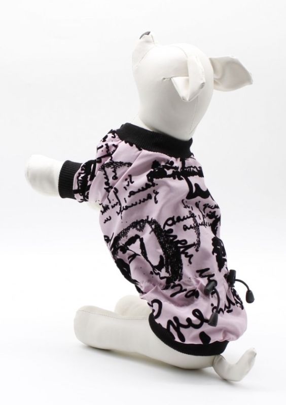 Куртка Лабіринт тонкий підклад рожева S3