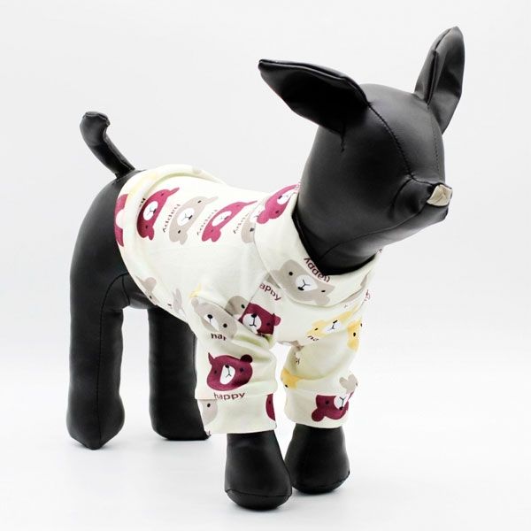 Світшот Happy Bear трикотаж на флісі молочний, XXL XXL