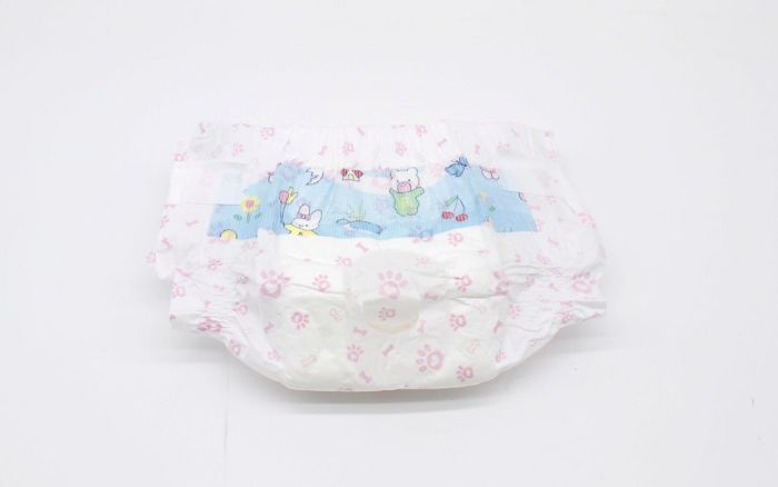 Памперси для собак дівчаток 10шт XS 22-25см