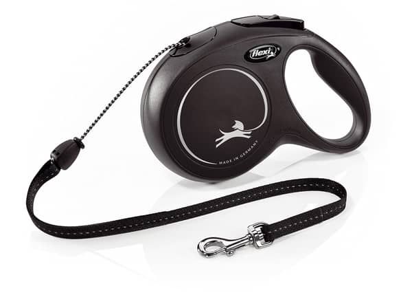 Рулетка Flexi (Флексі) design S 12кг  5м трос Чорна