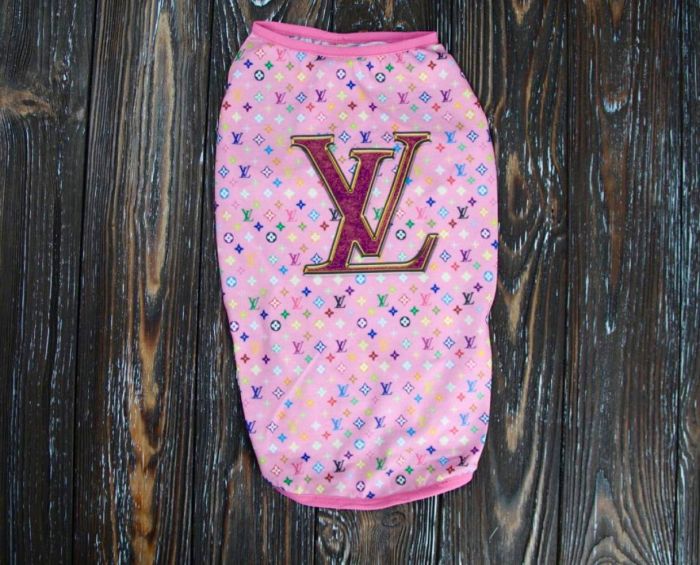 Майка для собак дівчаток Луї Вітон трикотаж S1