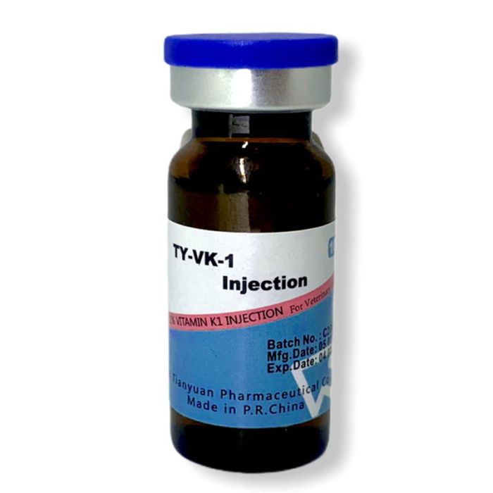 Вітамін К1 1 при отруєнні щурячими отрутами і кровотечах (фітоменадіон) 10мл 