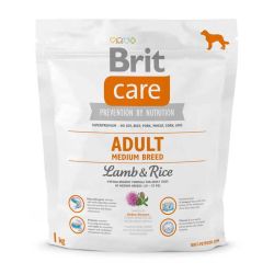 Brit Care m Adult з ягням і рисом (для собак вагою 10-25кг) 1 кг