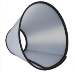 Комір для тварин пластик з липучкою Китай діаметр 13 h висота 28-35 см 3 + Антисептик 100 мл SOS 