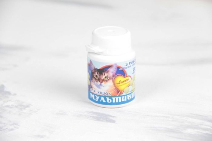 Лаккі Мультивіт з рибою 90 тб 