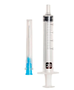 Шприц одноразовий стерильний, 3-компонентний,   для ветеринарних і медичних інєкцій. 2мл