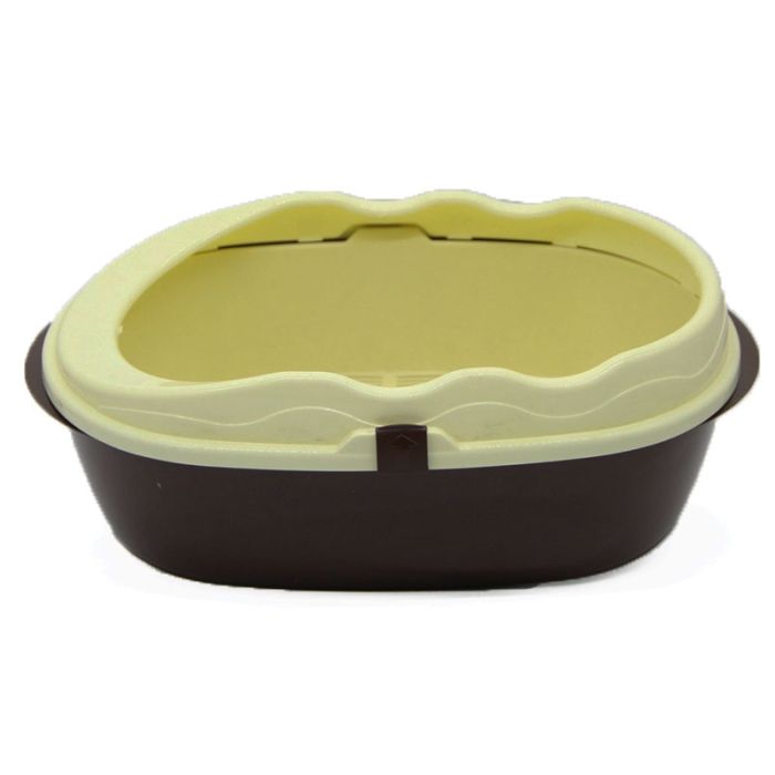 Туалет глибокий з бортом і сіткою, Фауна Фіолетовий