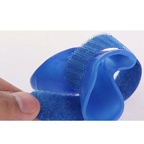 Черевики для собак силіконові сині M 50  40мм