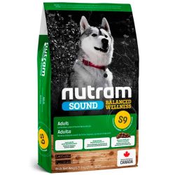 Nutram Sound Adult Lamb S9 Холістік корм для собак з ягням і ячменем 
