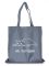 Екосумка кіт не сьогодні 35х41 см сіра 