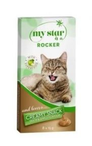My Star Creamy Rocker для кішок качка з яблуком 815 гр 
