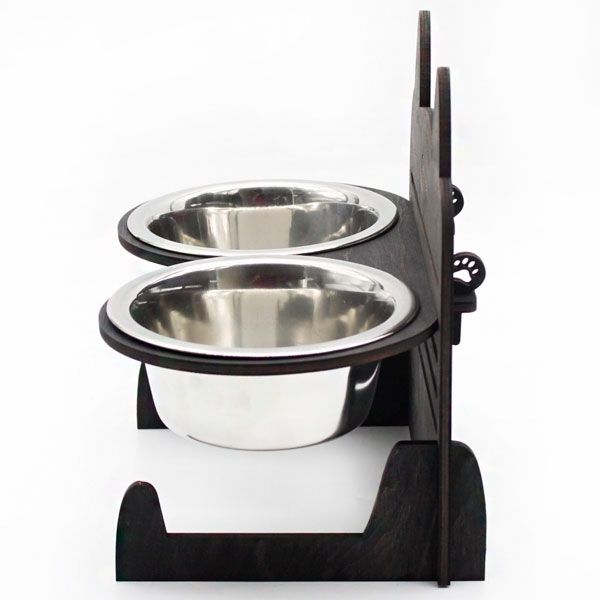 Кормушка для котів Cat Joy Мордочка венге 