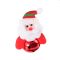 Іграшка Санта на мячі, 6 см 