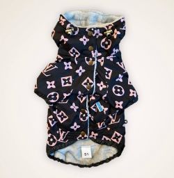 Віта куртка для собак дівчаток doglove чорна S