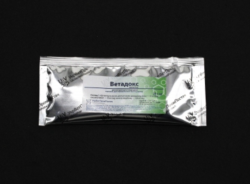 Порошок Ветадокс 20г (доксициклін, тилозин, аскорбінова к-та) (УВП Постач)  для птиці та свиней  антибіотик широкого спектра дії,