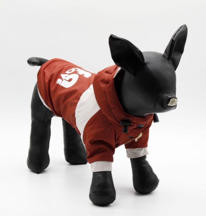 Октавія куртка з капюшоном, дівчинка, цеглястий. S1 (А31В40-48см)