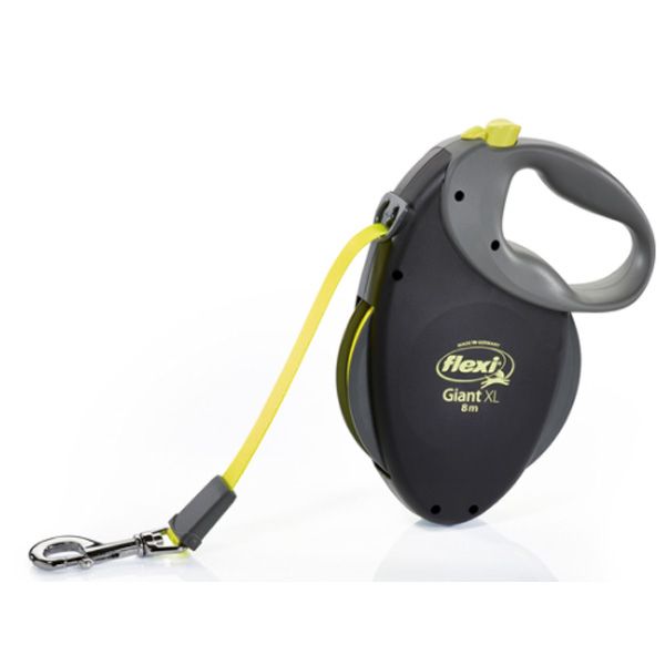 Рулетка Flexi Giant ХL-стрічка 8м до 75 кг Червоний