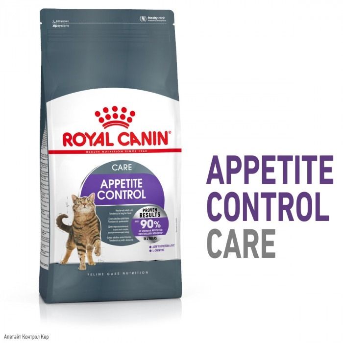 АКЦІЯ Royal Canin Appetite Control набір корму для стерилізованих котів 2 кг + 4 паучі 