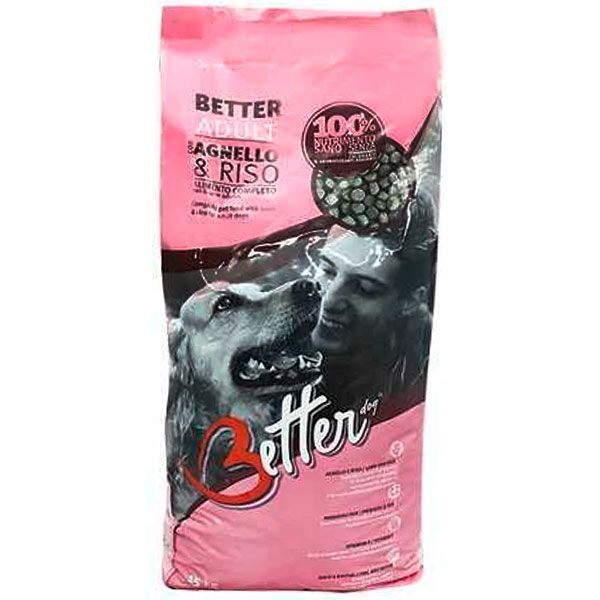 Better Adult Dog Lamb  Rice з ягням, 15 кг 