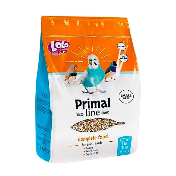 Корм для маленьких папуг Primal lLine 1,8 кг