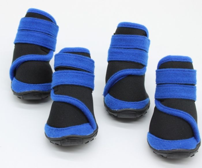 Взуття Неопрен Чорно-Синя поліуританова підошва 1 (75,5 см)