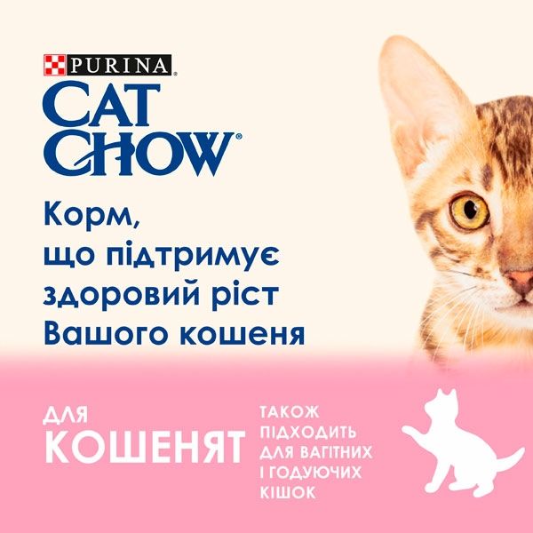 Cat Chow Kitten консерва для кошенят з індичкою та цукіні, 85 г Акція