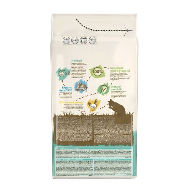 Cat Chow Hairball Control сухий корм для котів проти утворення шерстяних грудок у травному тракті з куркою 15 кг