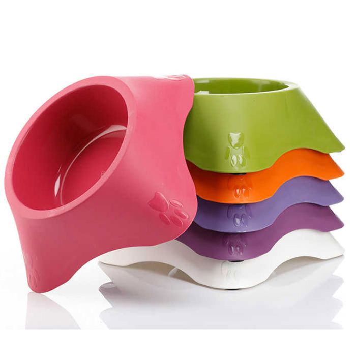 Миска для кішок Evohe 232 10см 300 мл Трояндовий