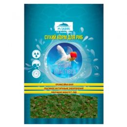 Флора пластівці для травоїдних риб FLIPPER 20г 100мл