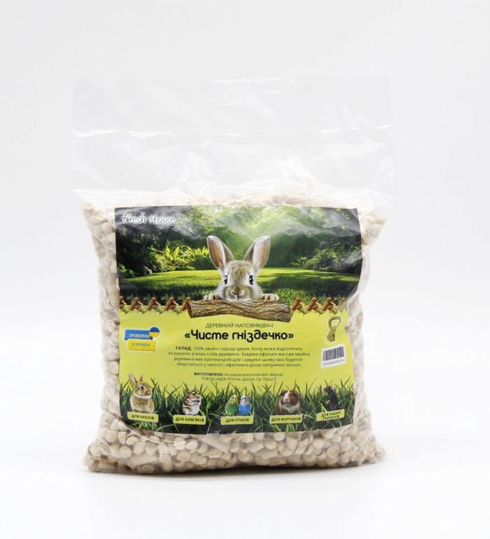 Наповнювач Fresh House Чисте гніздечко, 1 кг 