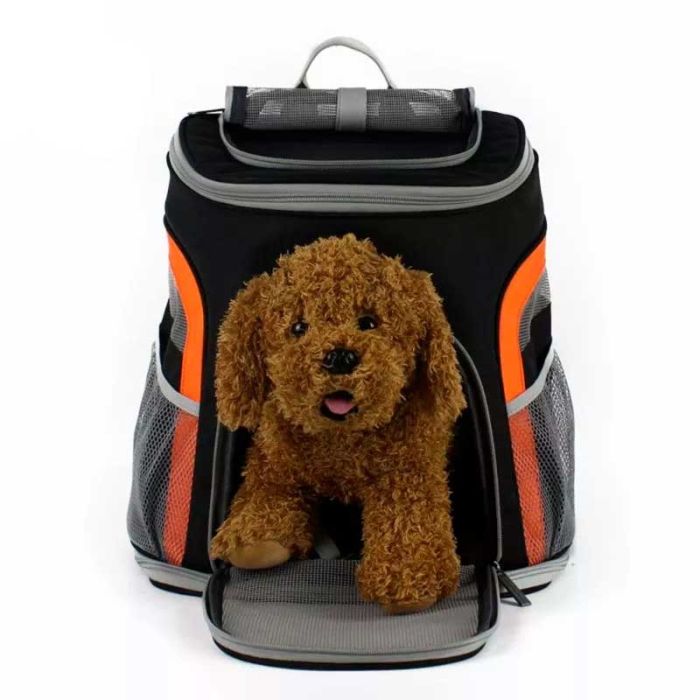 Рюкзак квадрат з сіткою тканина 40х42х32 см чорний Рюкзак квадрат с сеткой ткань 40х42х32 см черный