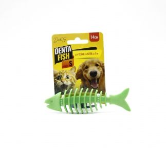 Рибка Denta Fish S 14 см. Зелена