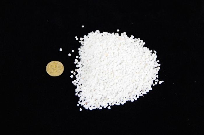 Грунт для акваріума білий мармур 2-5мм 10 кг