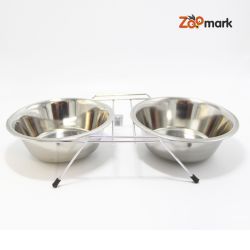 Стійка БАР 2 миски 1,6 л 21см